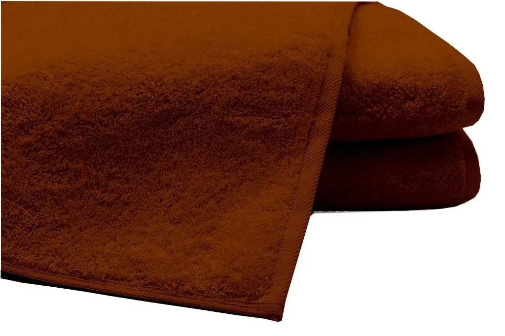 Pack of 2 Extra Large Bath Sheets100% Cotton Towels Jumbo Size COLOUR Chocolate