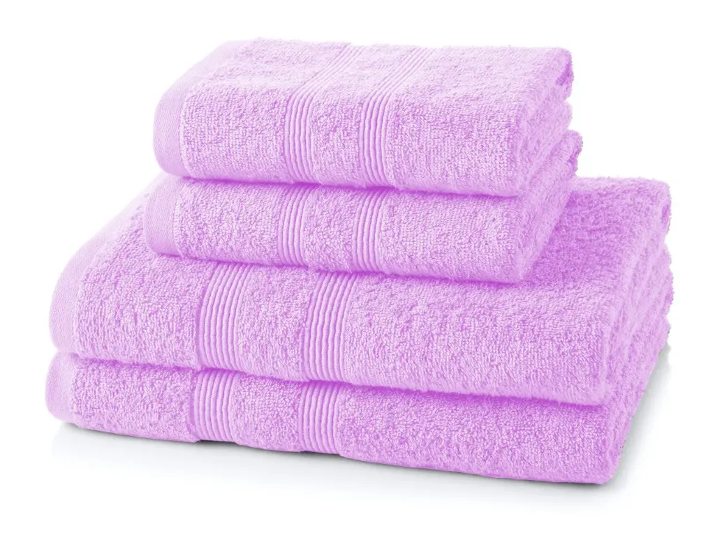 4 Pieces Towels Bale Set 2x Hand 2x Bath