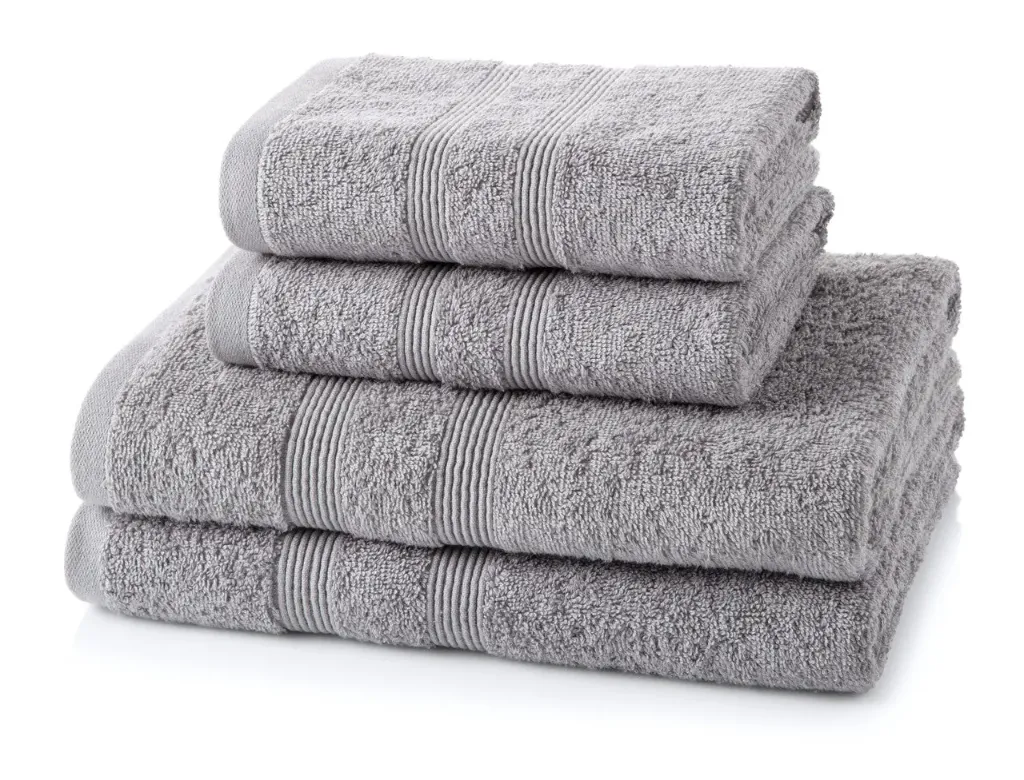 4 Pieces Towels Bale Set 2x Hand 2x Bath