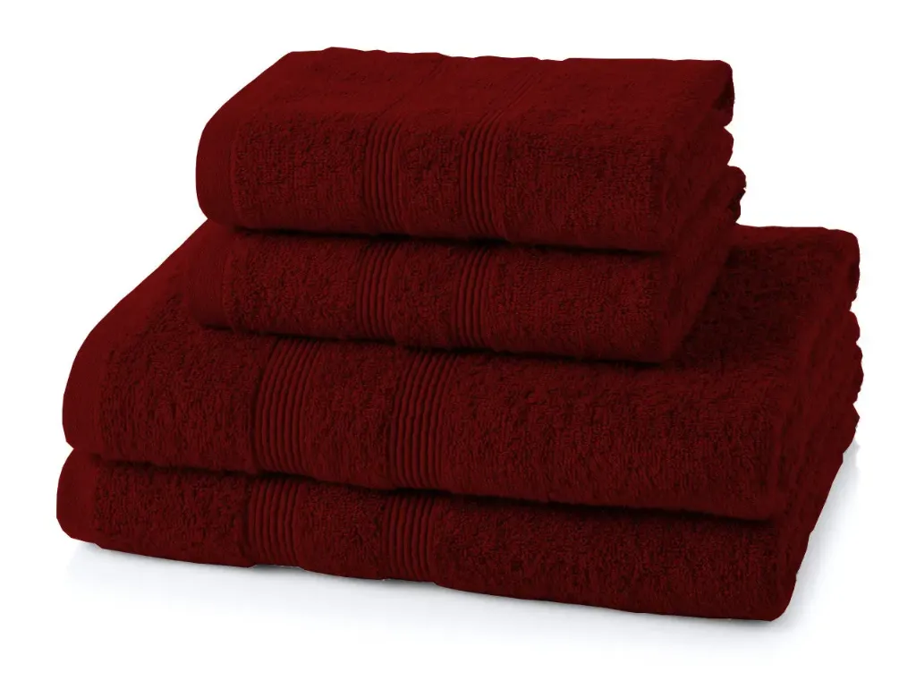 4 Pieces Towels Bale Set 2x Hand 2x Bath