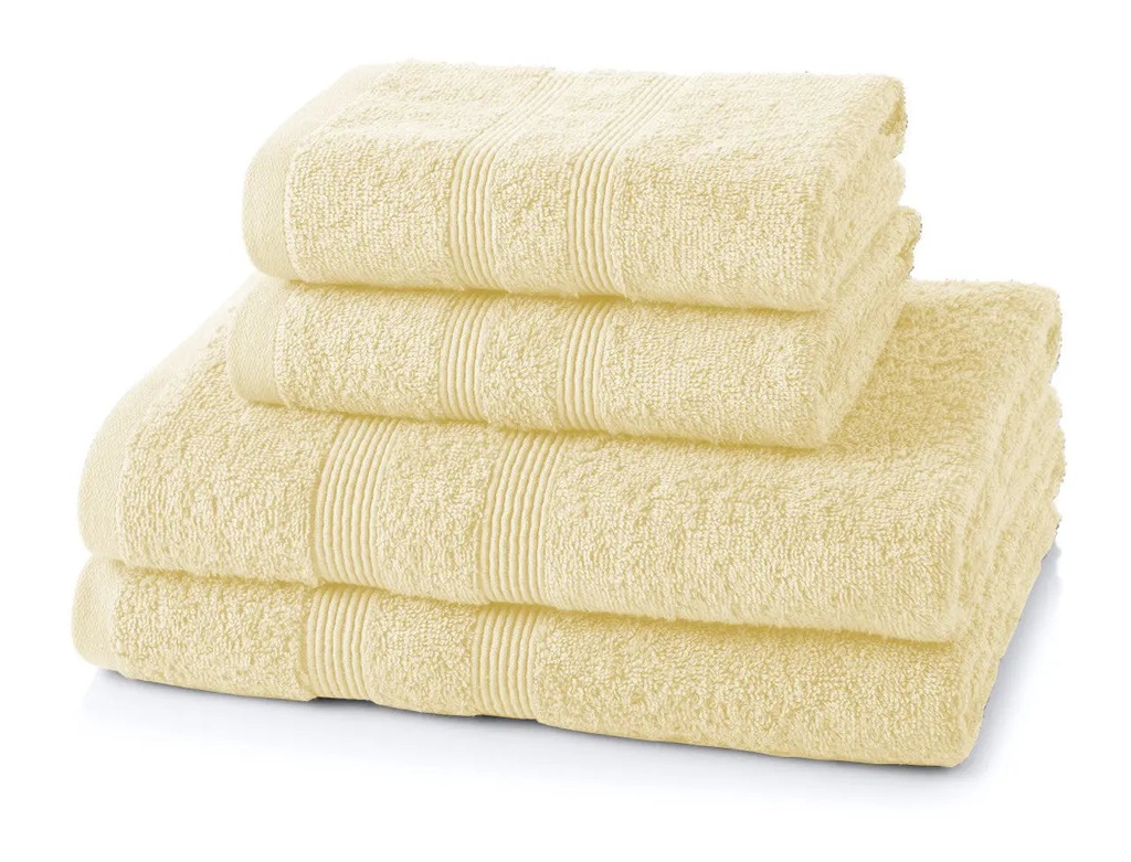4 Pieces Towels Bale Set 2x Hand 2x Bath