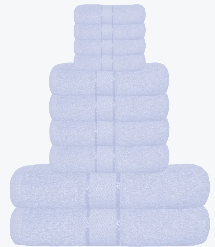 Soft Cotton Towels Bale Set 10 Pcs