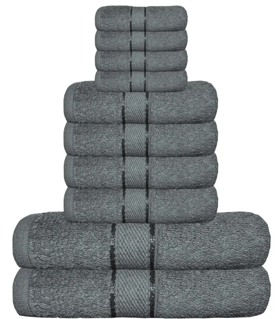 Soft Cotton Towels Bale Set 10 Pcs