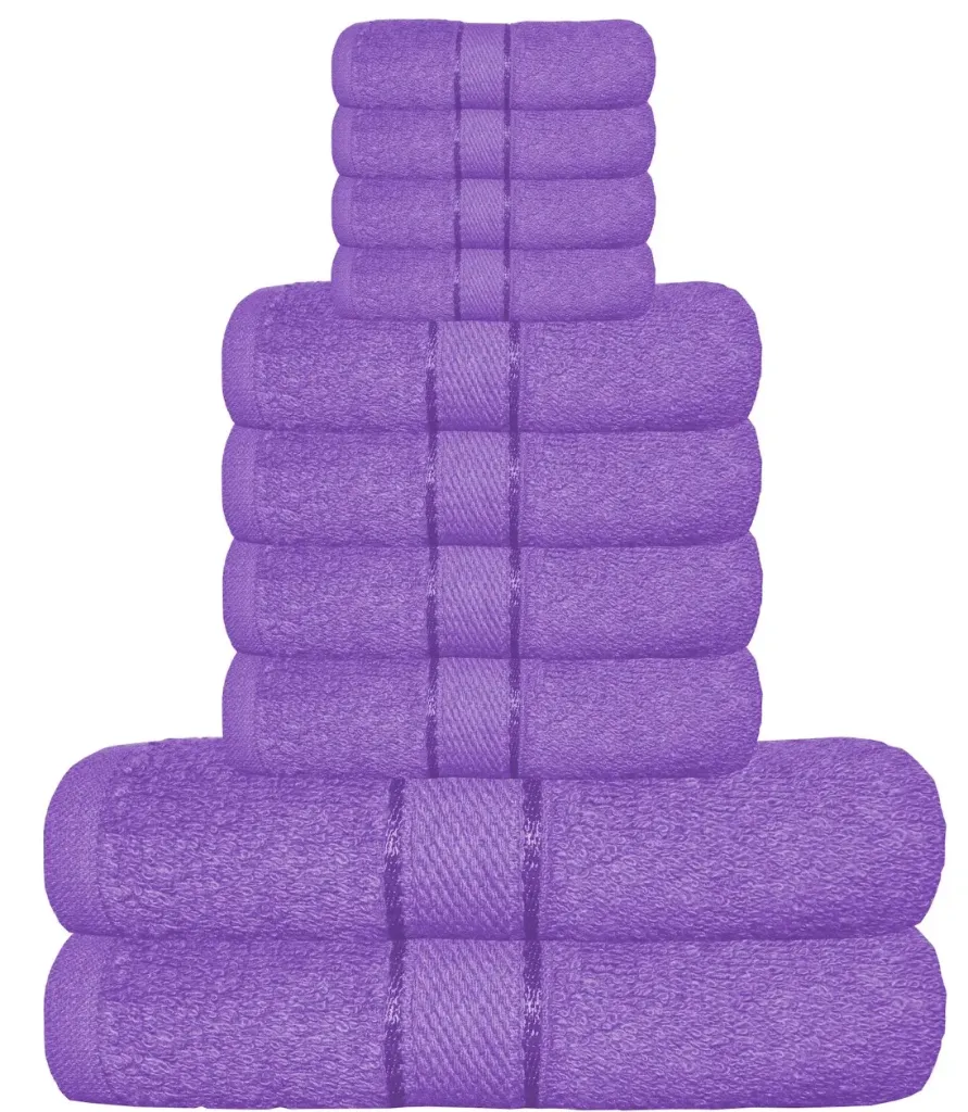 Soft Cotton Towels Bale Set 10 Pcs