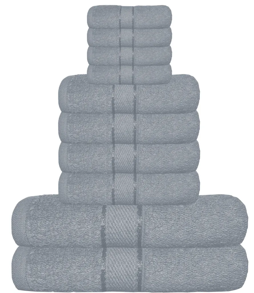 Soft Cotton Towels Bale Set 10 Pcs
