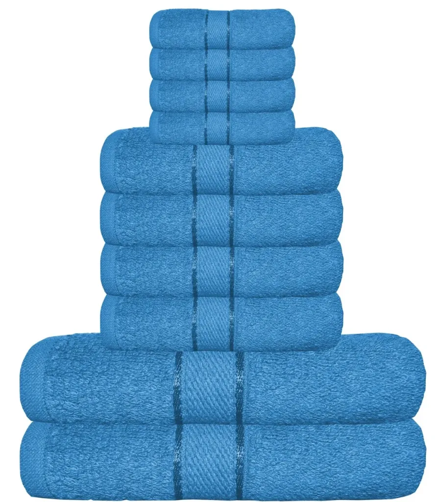 Soft Cotton Towels Bale Set 10 Pcs