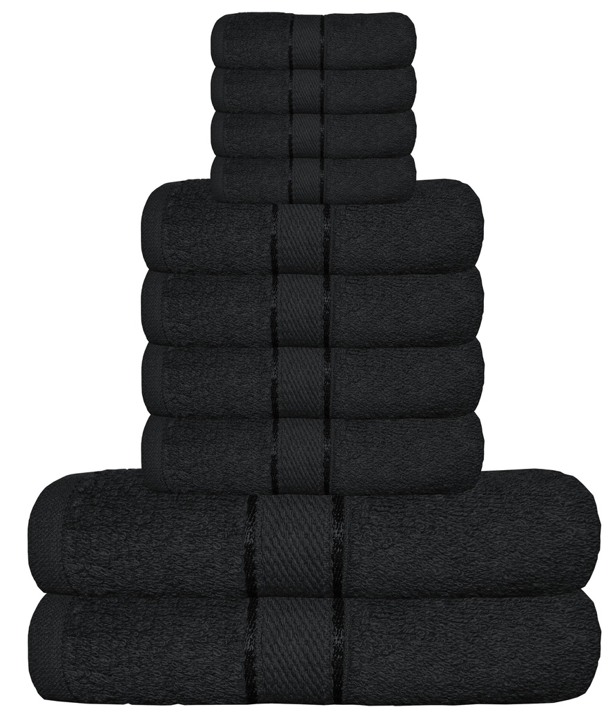 Soft Cotton Towels Bale Set 10 Pcs