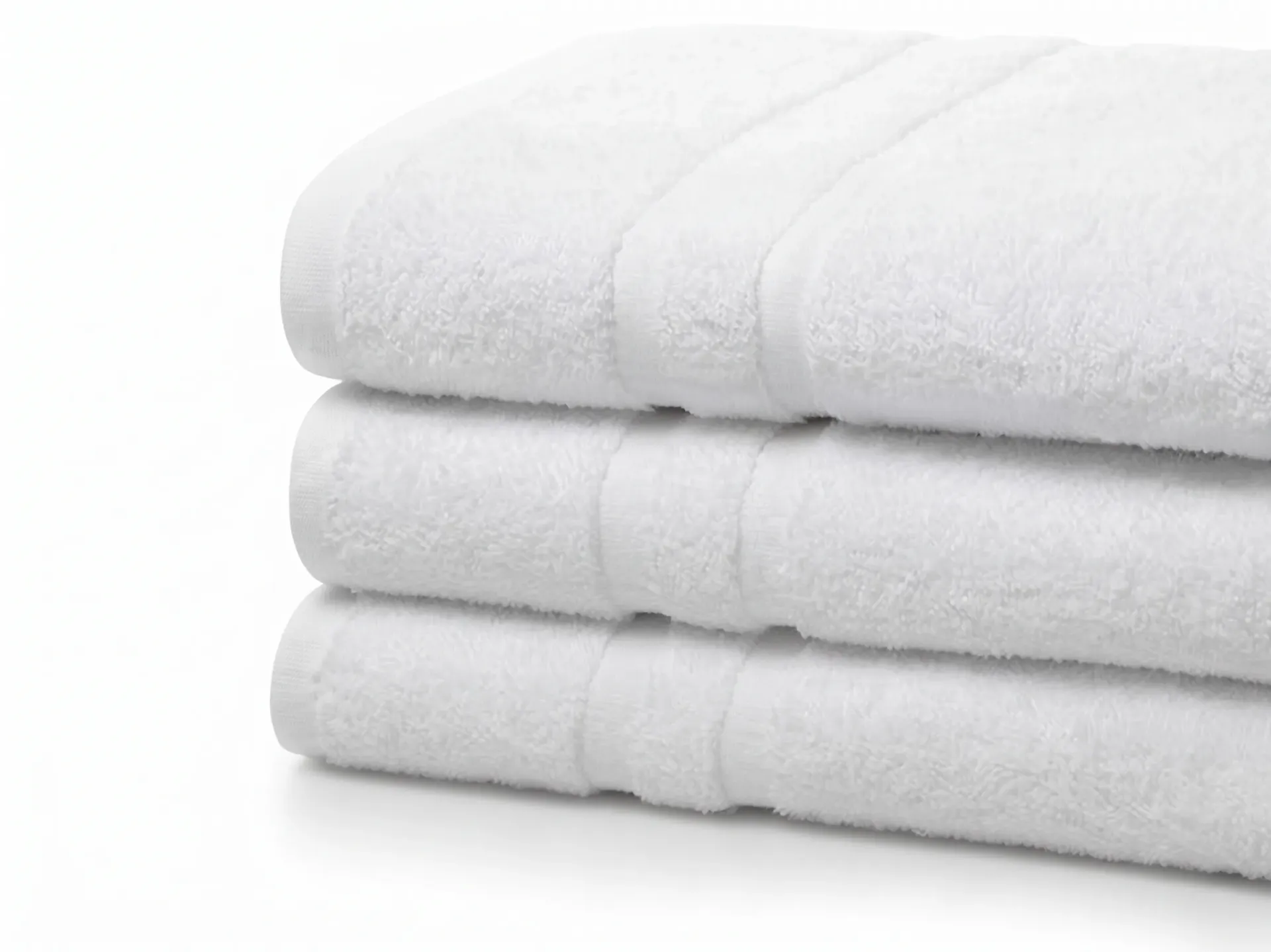 Institutional Bath Towels White