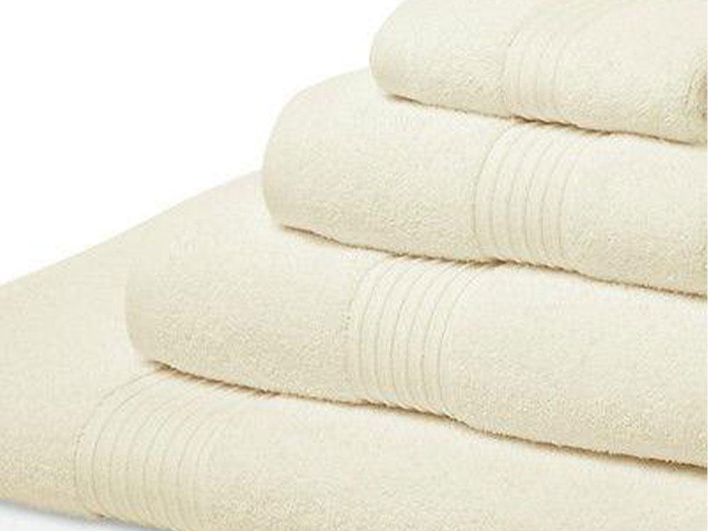 [43163032079] 700 GSM Royal Egyptian | Hand Towels (Cream, 48 Pieces)