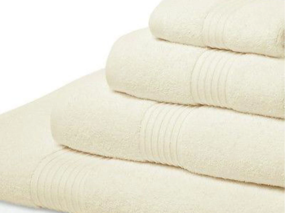 [43163019407] 700 GSM Royal Egyptian | Face Cloths (Cream, 12 Pieces)