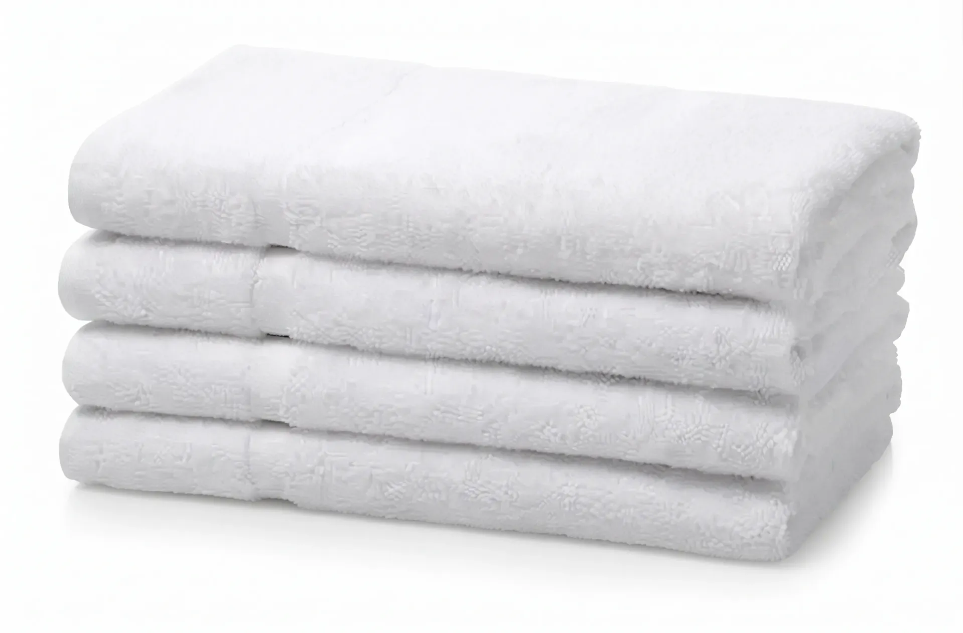 Hotel Quality Hand Towels (70x130 cm, 500 GSM, Pack of 4)