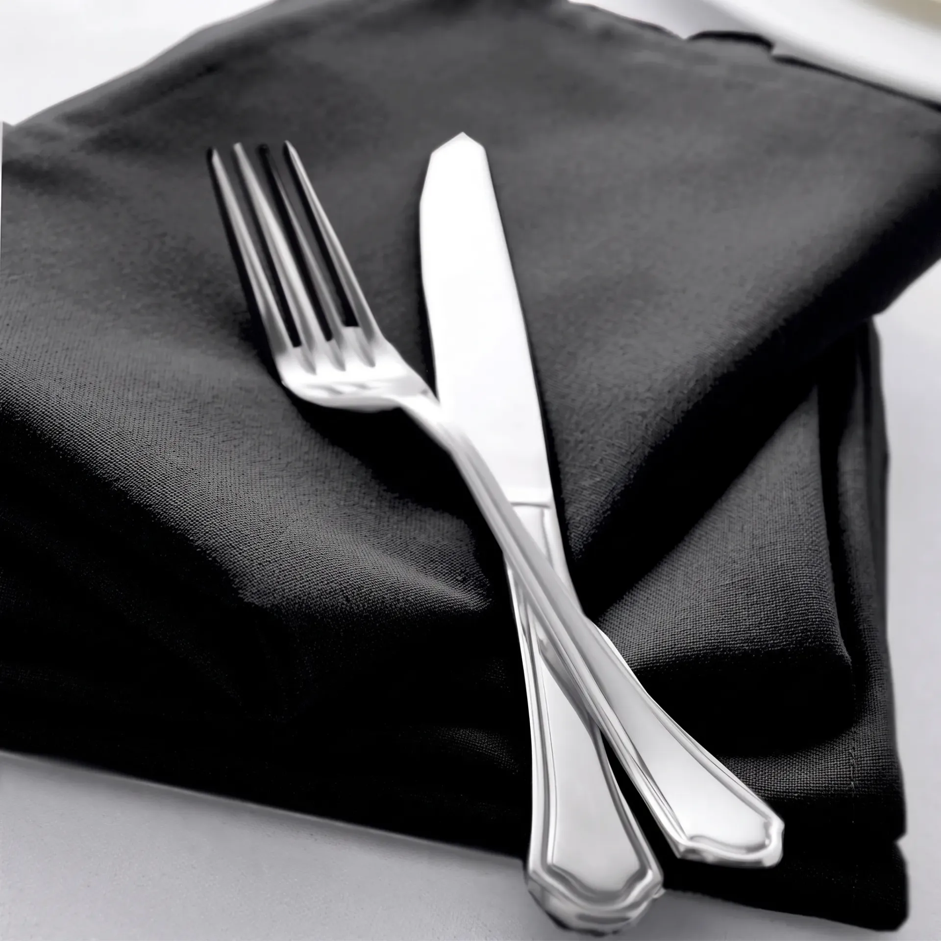 100% Polyester Plain Napkins