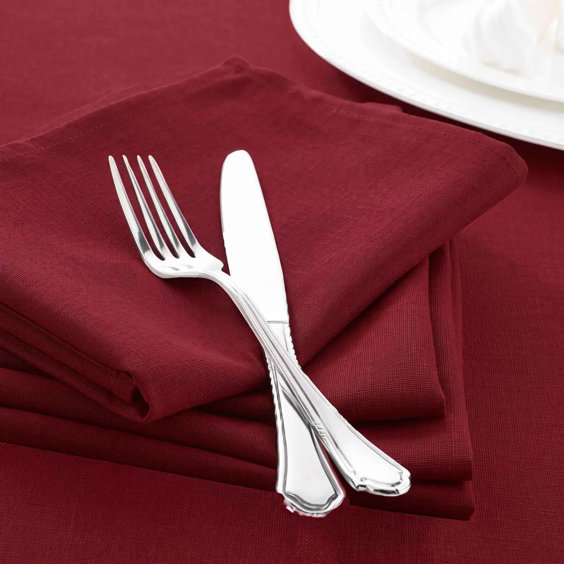 100% Polyester Plain Napkins
